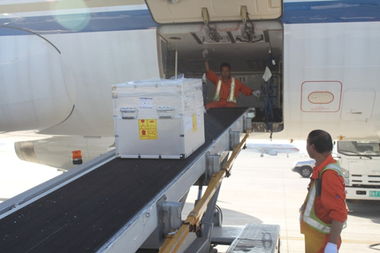 東航西北分公司貨運部保障韓國三星產(chǎn)品運輸